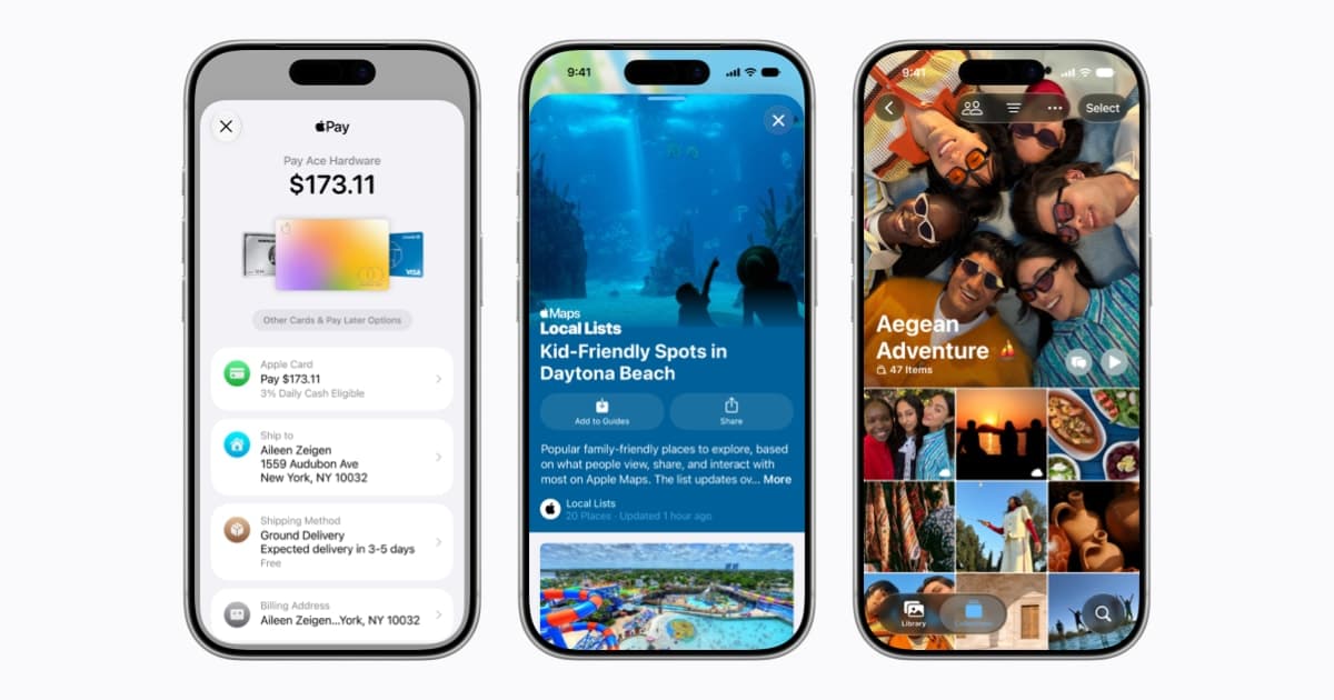 Apple unveils new features and intelligence across services