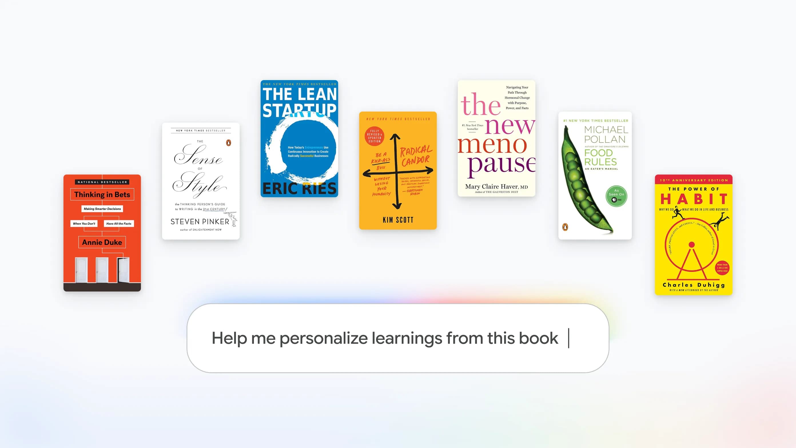 Google's Gemini Notebook now works with your books