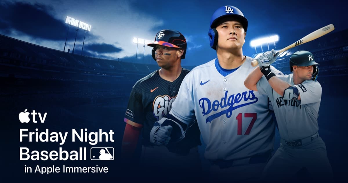 Apple, MLB announce September Friday Night Baseball schedule